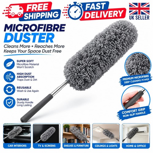 Extendable feather duster - extendable,