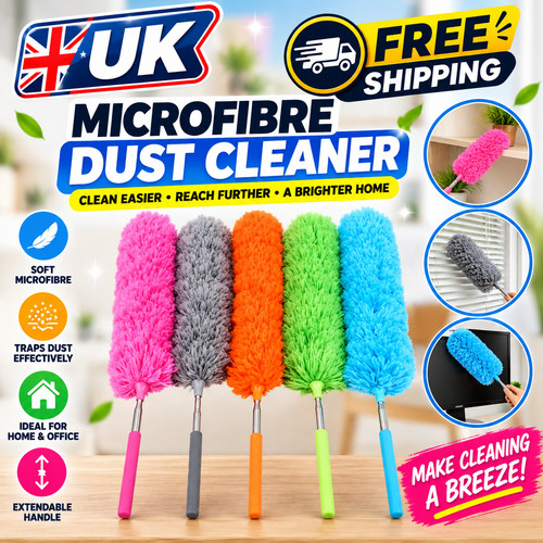 Extendable feather duster - feather,