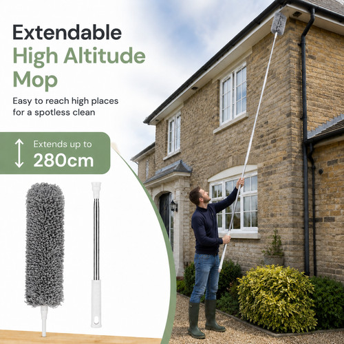 Extra long duster mop - long,