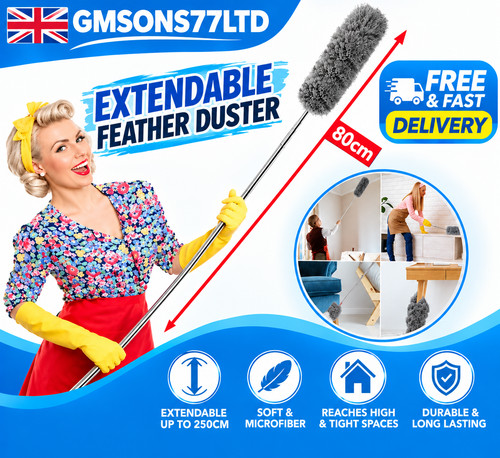100cm extendable feather - extendable,