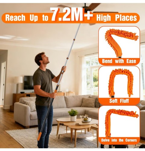 New extendable feather - new,