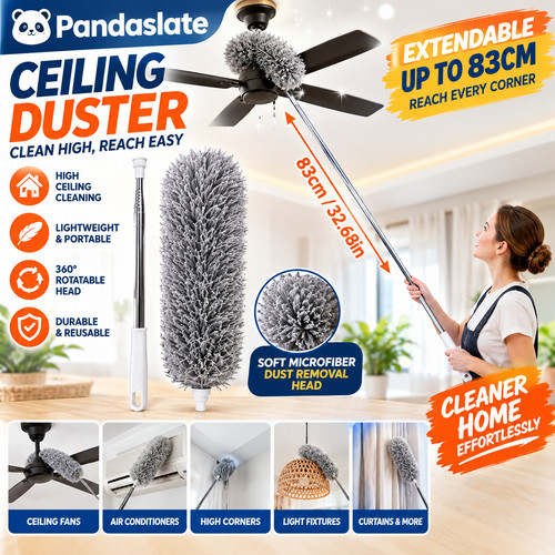 Extendable feather duster - feather,