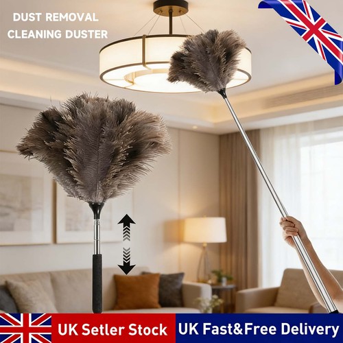 Retractable feather duster - retractable,