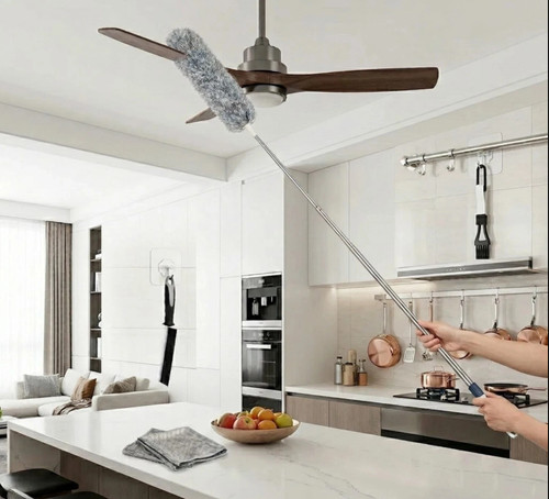 Extendable feather duster with - feather,