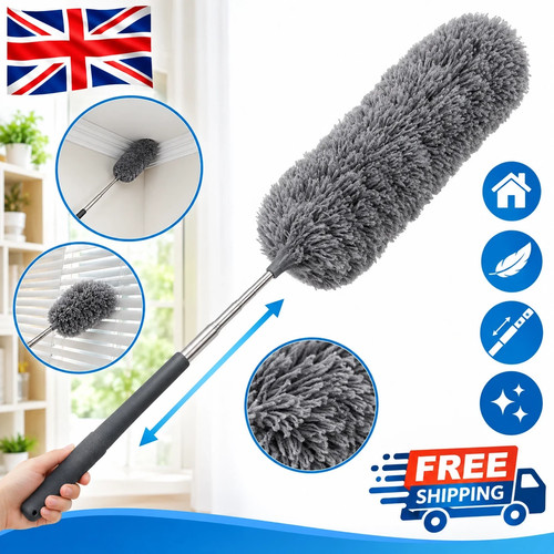 Extendable feather duster - feather,